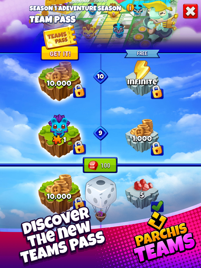 Parchis TEAMS board games