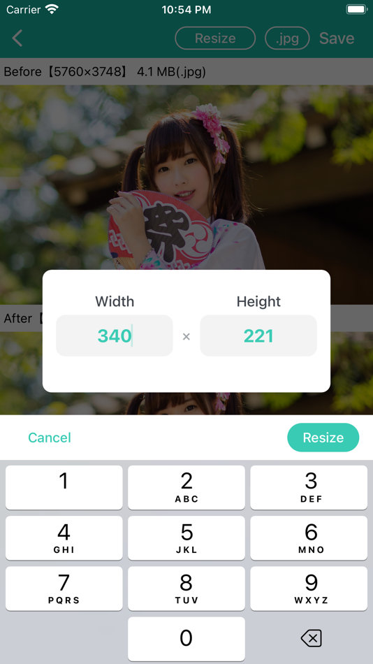 #2. Image Compress&Resize (iOS) Podle: Yudai Muraoka