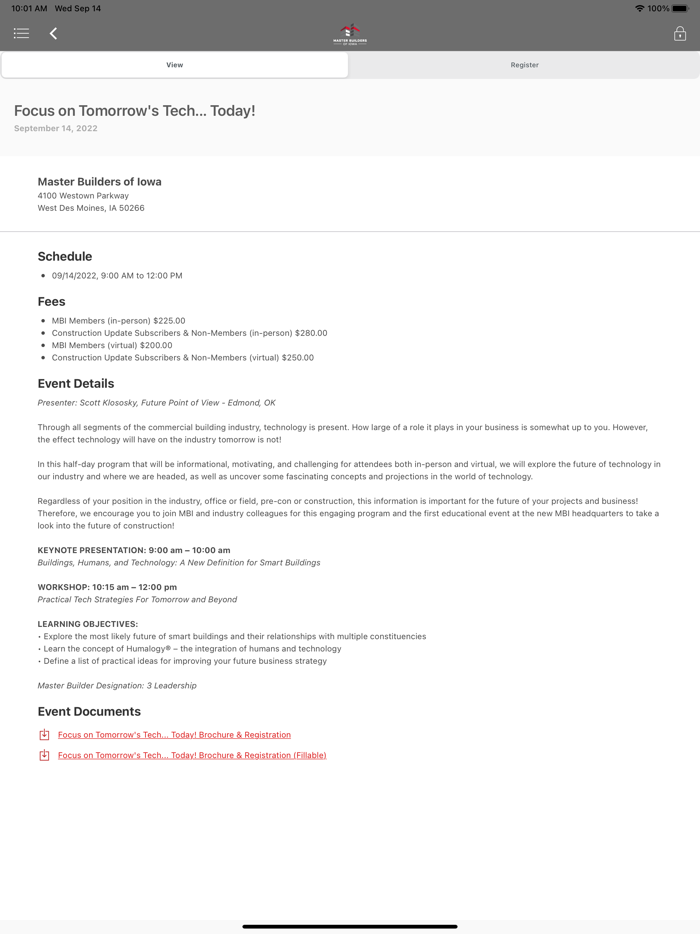 MBI-Master Builders of Iowa