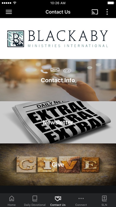 Blackaby Ministries Int Screenshot