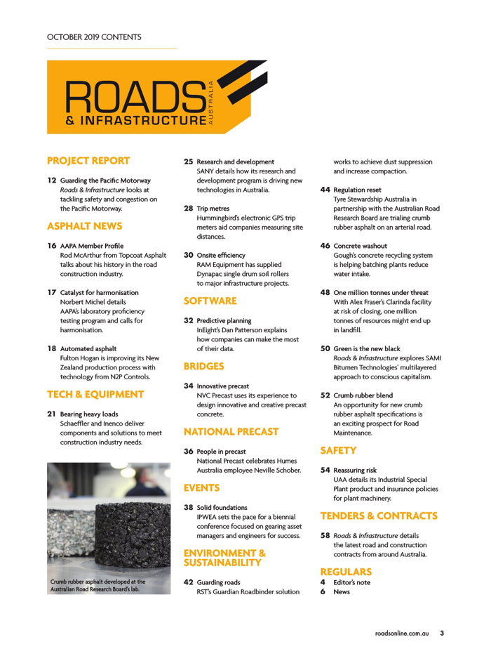 Roads and Infrastructure