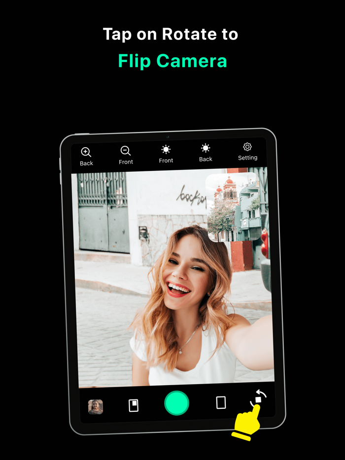 Front and Back Camera Recording
