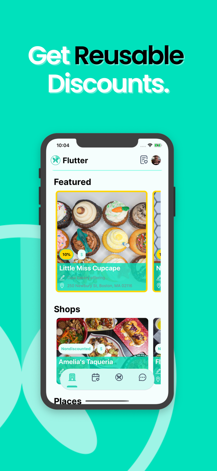 Flutter Dates and Discounts