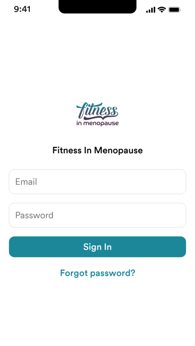 Fitness In Menopause Screenshot
