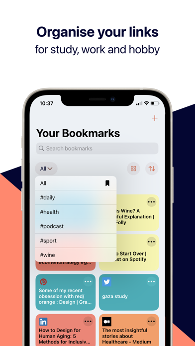 Bookmark PRO: Link Manager Screenshot