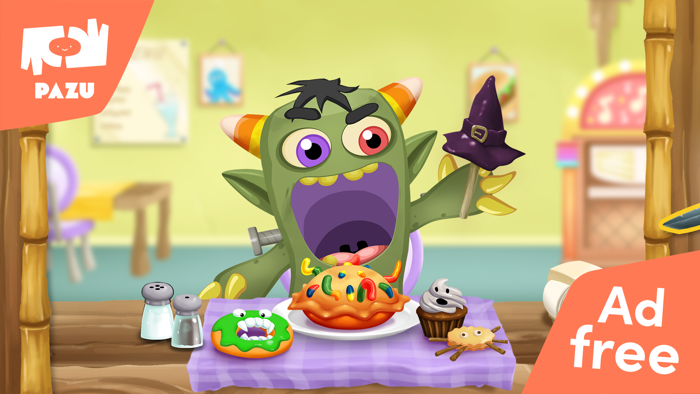 Games For Kids Monster kitchen