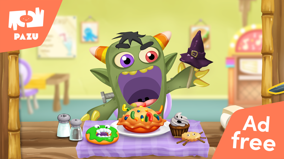 Games For Kids Monster kitchen - 1.20 - (iOS)