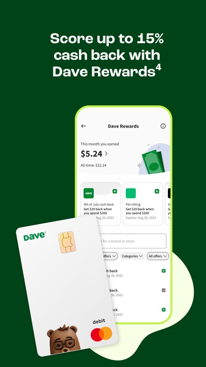 Dave - Banking & Cash Advance screenshot-4