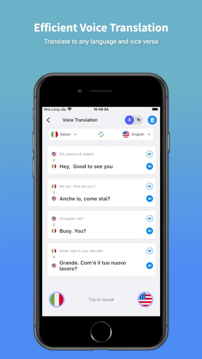 Italian Translator and Learn 