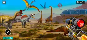 Wild Dino Hunting Games screenshot #2 for iPhone