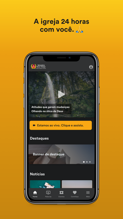 IEMNT.MinistérioNovotempo.app Screenshot