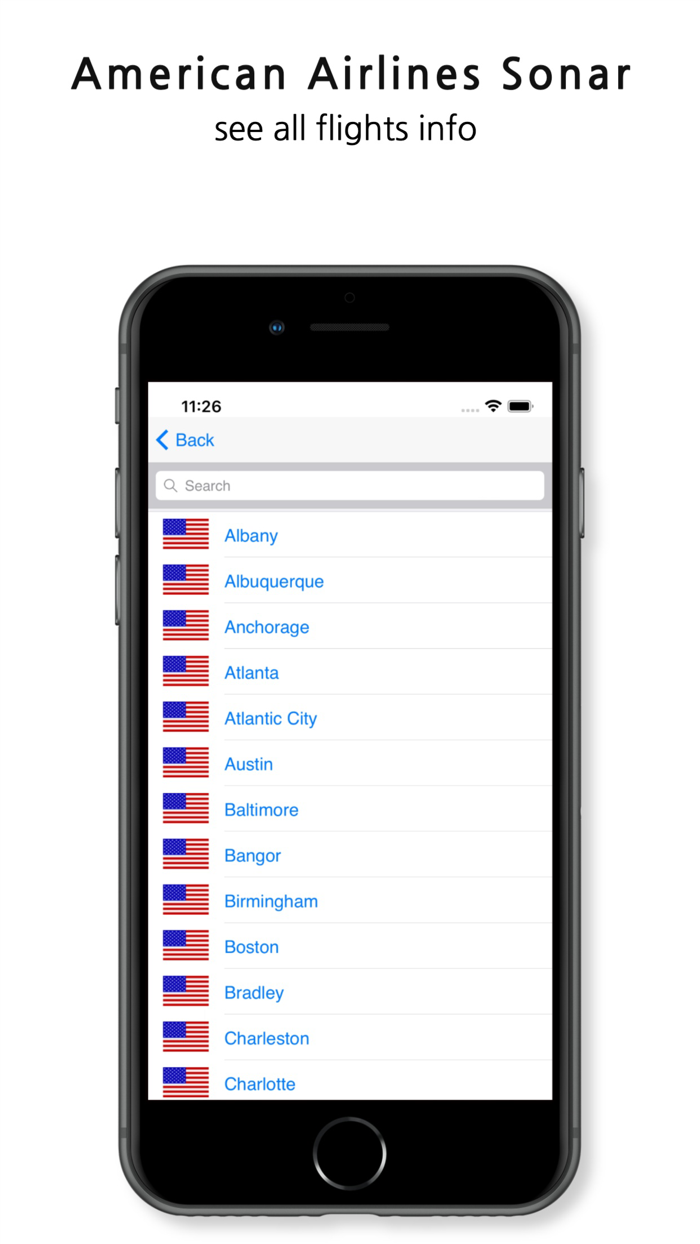 American Airlines Sonar