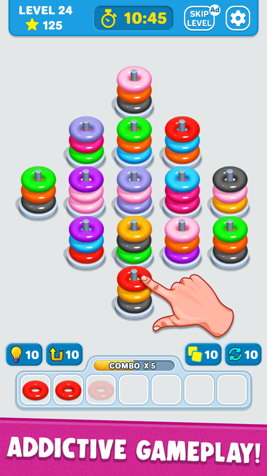 #2. Match 3D Ring- Triple Matching (iOS) 由: Mrudul Babariya