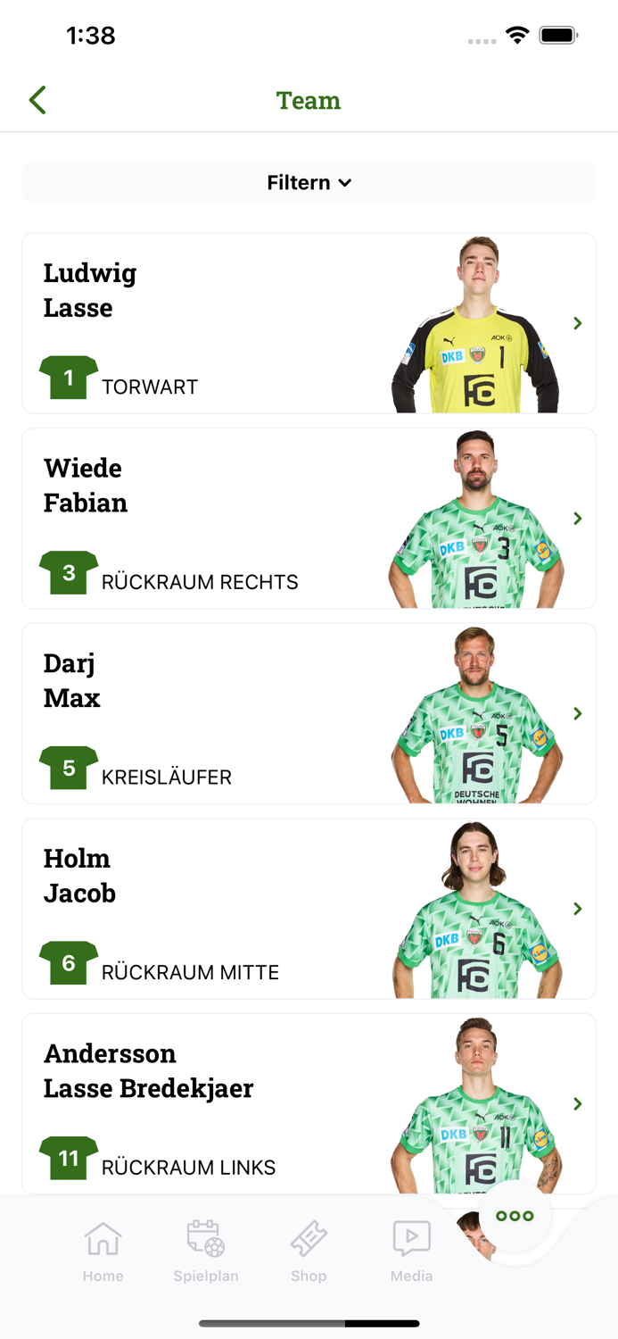 Füchse Berlin Vereins App