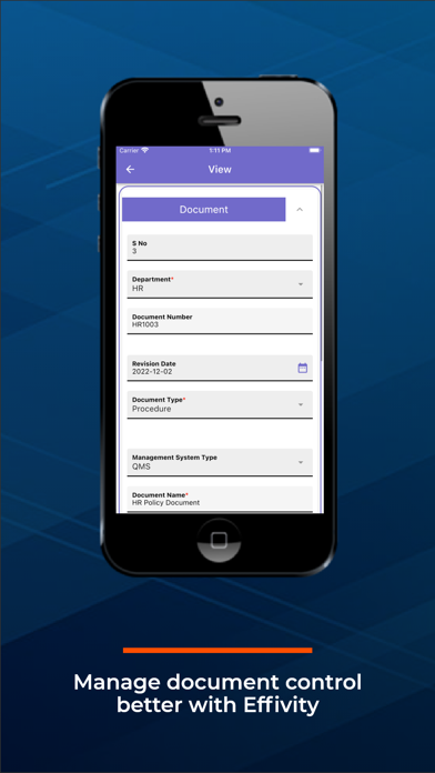 Effivity Screenshot