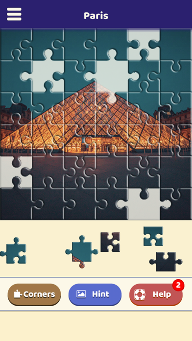 Paris Sightseeing Puzzle Screenshot