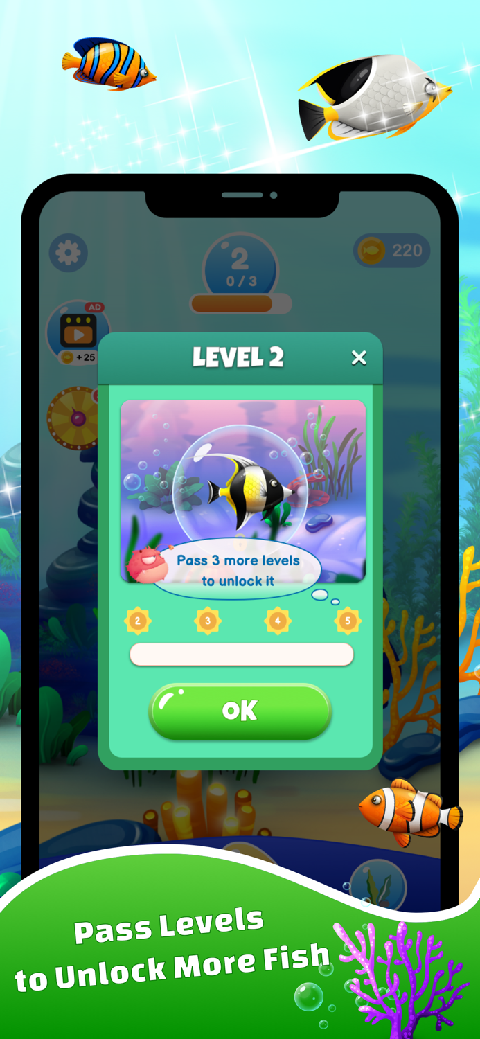 Word Spelling Fish - Aquarium