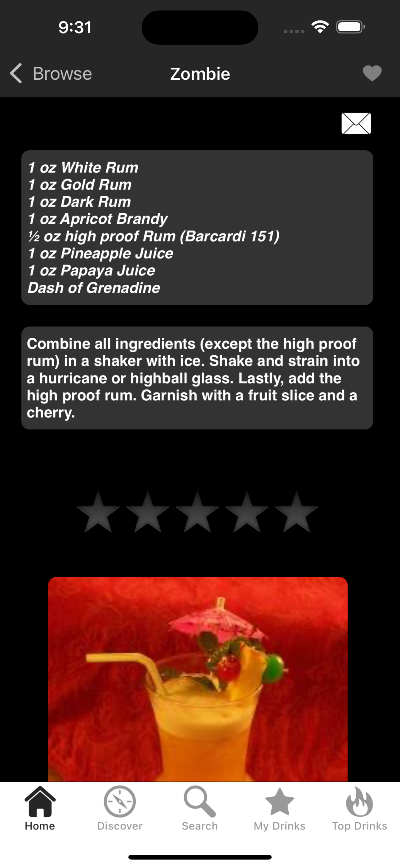 iBartender Cocktail Recipes