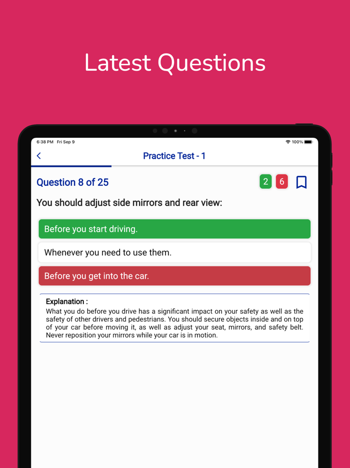Arkansas DMV Permit Practice