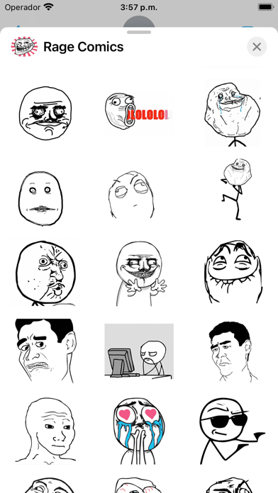 Rage Comics: Sticker Effects Screenshot