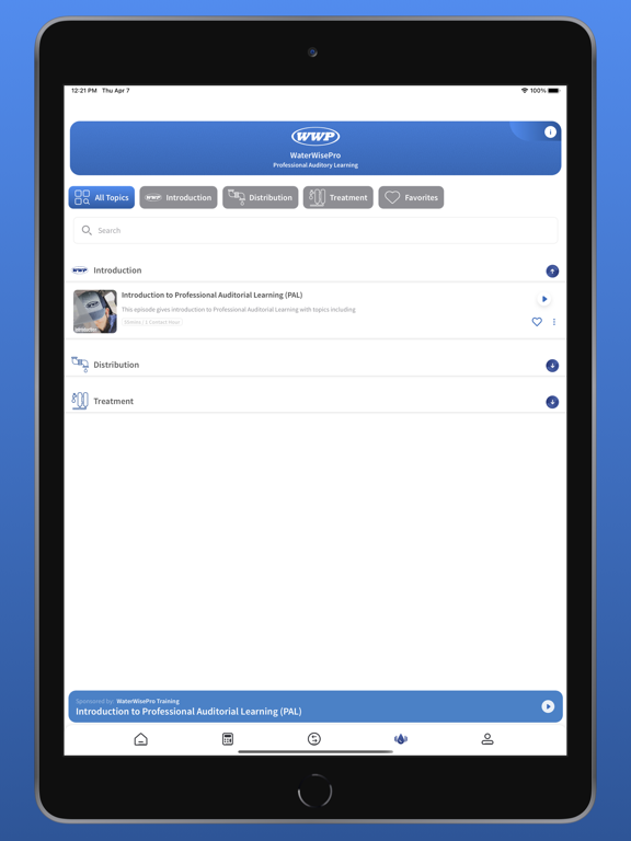 WaterWisePro iPad screenshot 3 - Education app