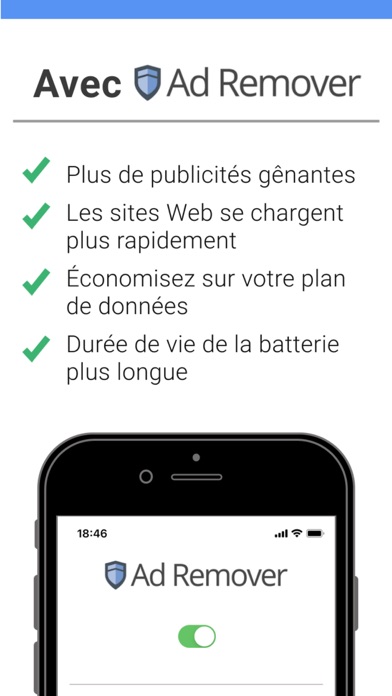Screenshot #3 pour Ad Remover - Bloqueur de Pub