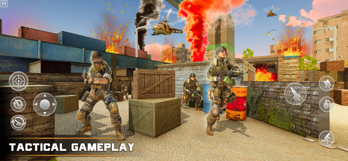 FPS Commando War Gun Games