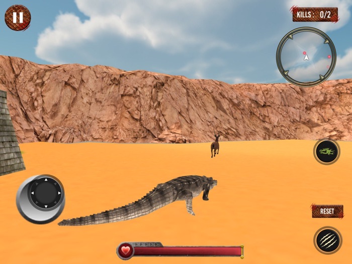 Hungry Crocodile Attack Croco