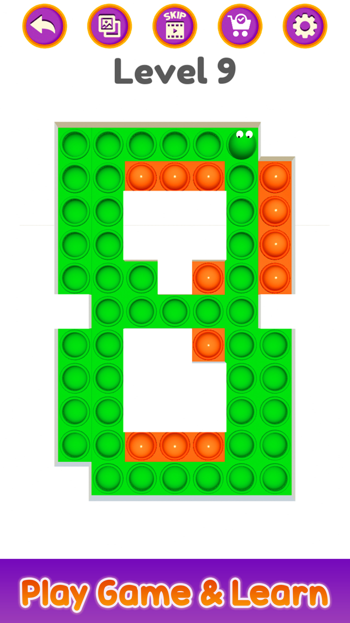 Pop It Maze Kids Puzzle