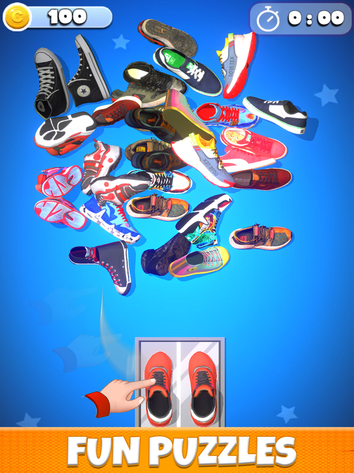 Sneaker Sort Puzzle Game
