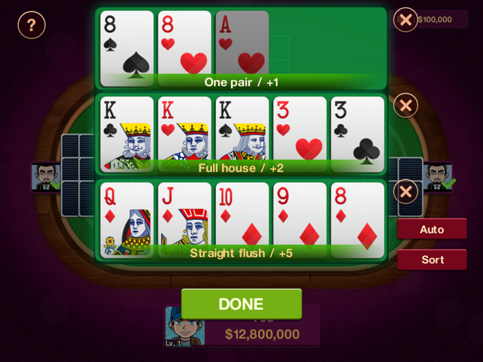 Chinese Poker - Pusoy Offline