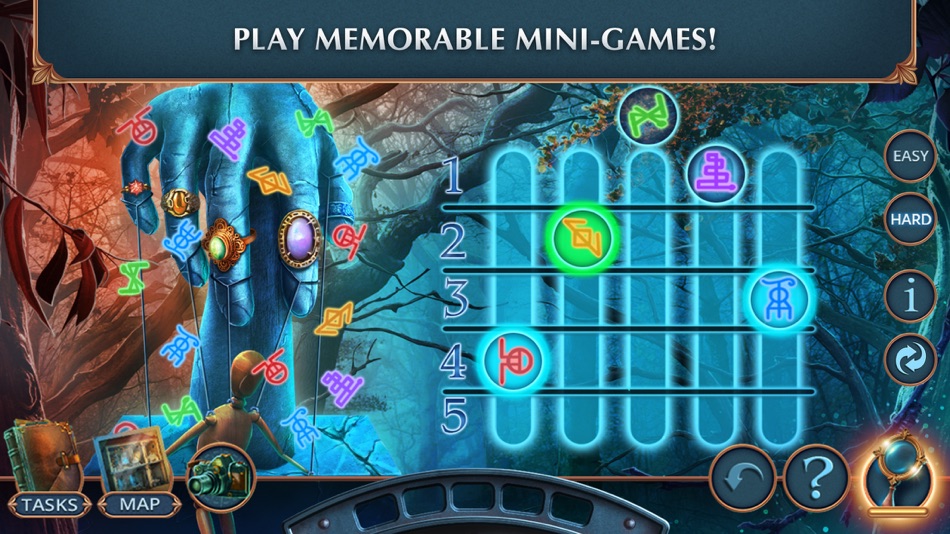 #3. Mystical Riddles: Eyes (iOS) 由: DO GAMES LIMITED