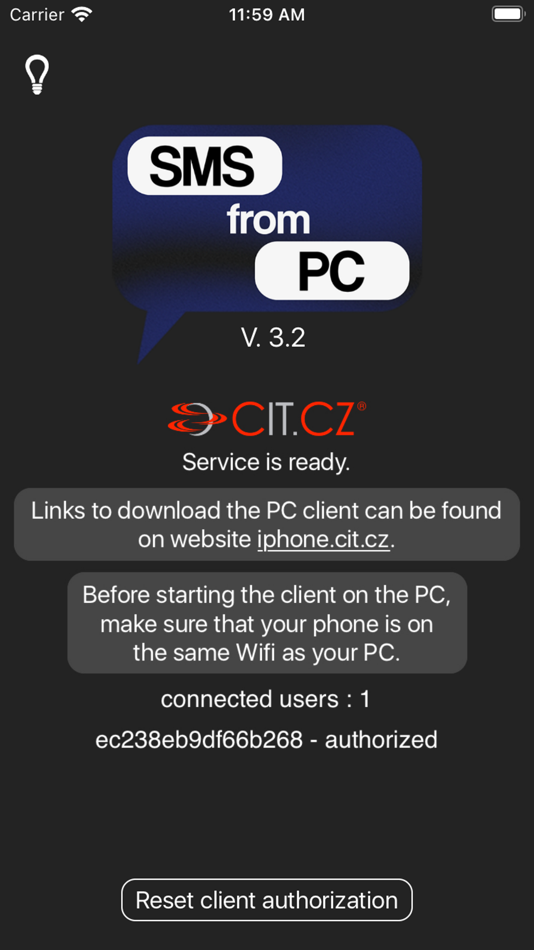 SMS from PC (iOS) 由: CIT.CZ SMS from PC (iOS) 由: CIT.CZ
