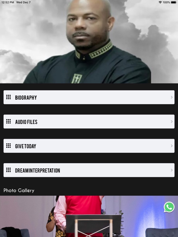 Apostle Chad Collins app