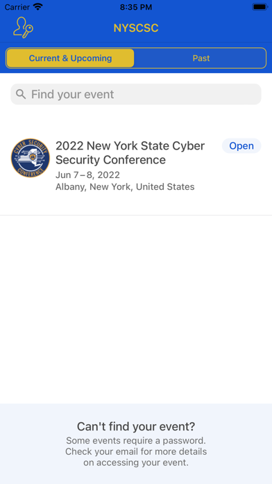 NYS Cyber Security Conference screenshot 2