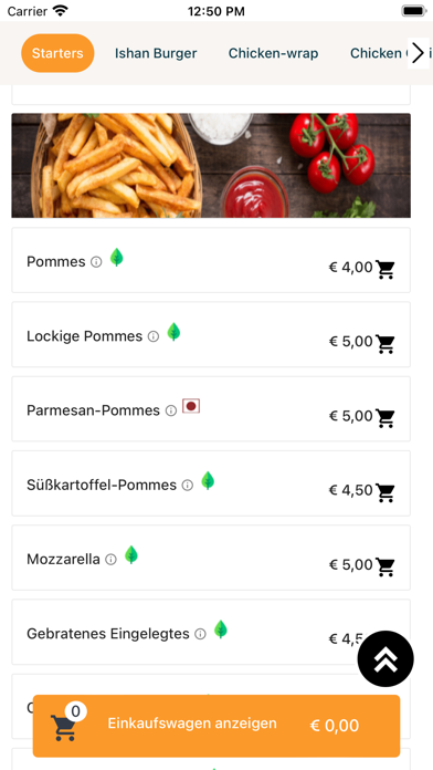 Ishan's Gourmet Screenshot