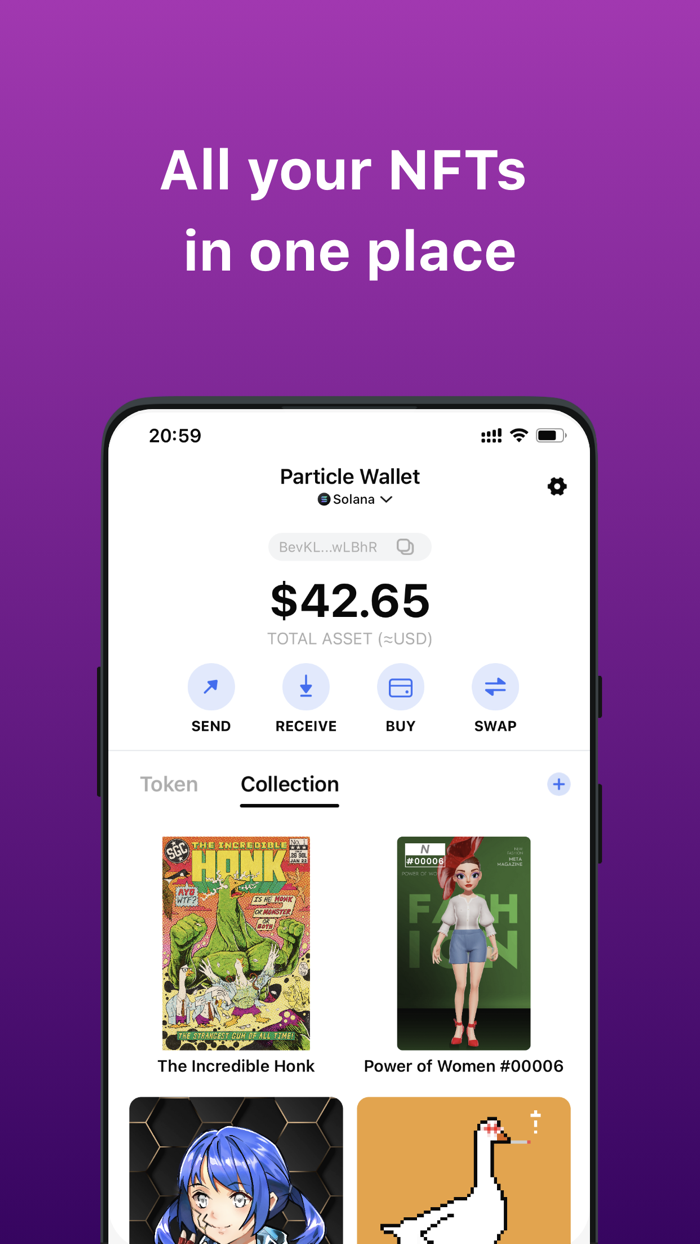 Particle - Crypto Wallet