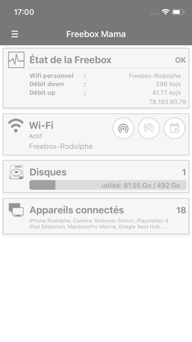 Screenshot #1 pour Freebox (ancienne app)