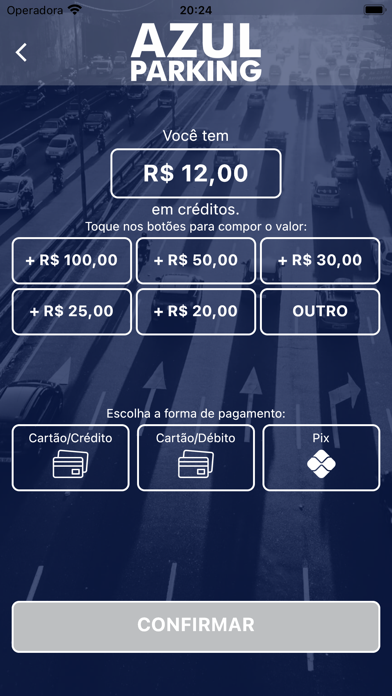 Azul Parking Screenshot