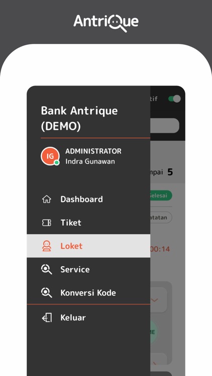 AntriQue Operator screenshot-3