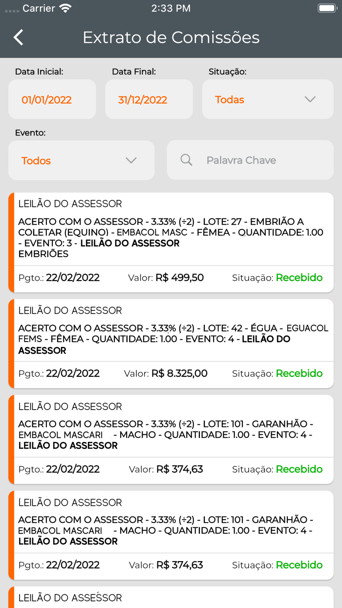 Confiança Assessor