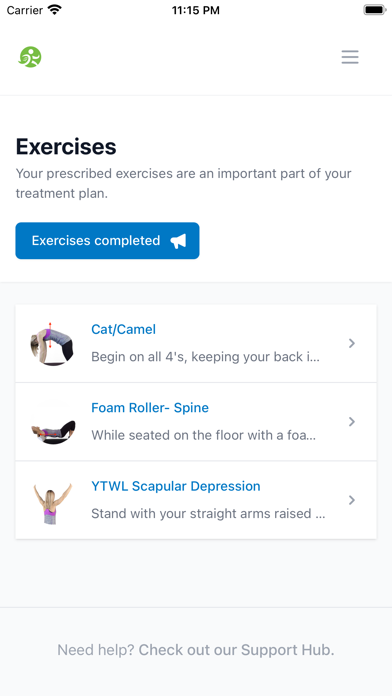 HealthCom Screenshot