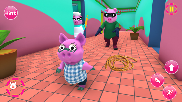 Scary Neighbor Piggy Games 3D