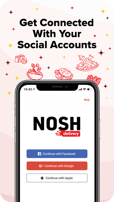 Nosh Delivery Co Screenshot