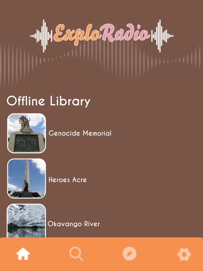 Namibia Audioguide Exploradio