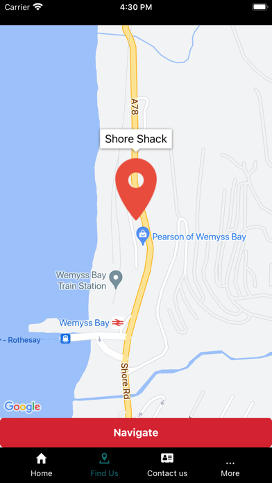 Shore Shack Takeaway Screenshot