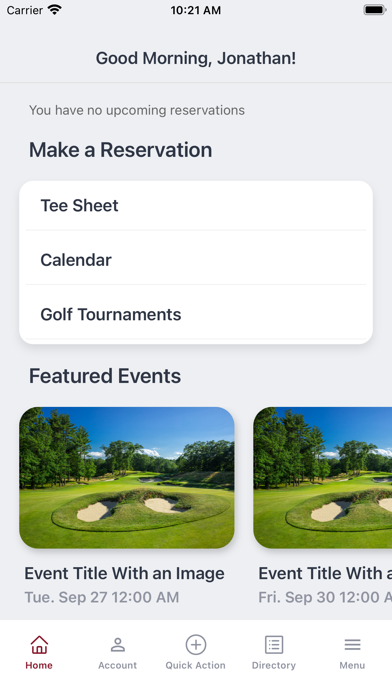 Boston Golf Club Screenshot