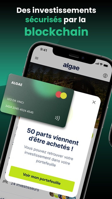 Algae App Screenshot