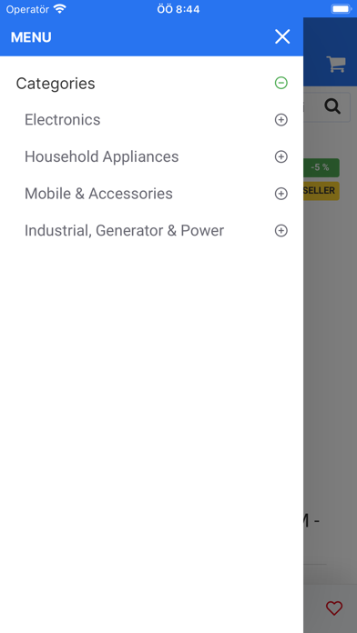 OYATO Online Shopping Screenshot