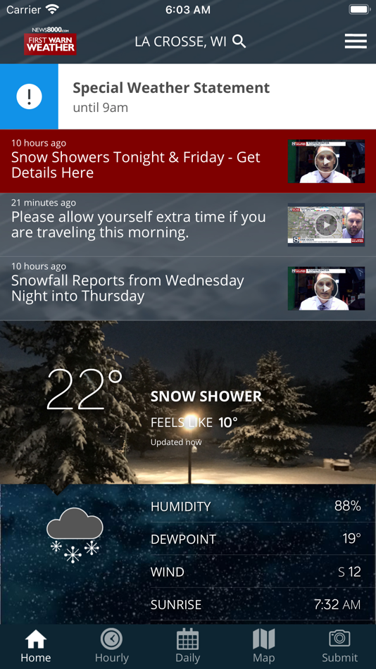 News 8000 First Warn Weather - 5.13.801 - (iOS)